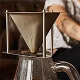 E&B Lab Paslanmaz Çelik Dripper, Ultra İnce - Görsel 3