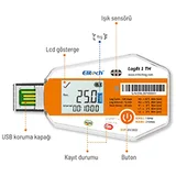 Elitech LogEt 1 TH Tek Kullanımlık Sıcaklık Nem Kayıt Cihazı, Datalogger - Görsel 2