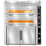 Gmg Optima PB2M-128 Elektrikli Pasta Börek Fırını, 2 Katlı, Mayalama Kabinli, 124x84x18 cm x 2 - Görsel 2