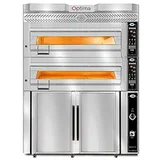 Gmg Optima PB2M-84 Elektrikli Pasta Börek Fırını, 2 Katlı, Mayalama Kabinli, 84x84x18 cm x 2 - Görsel 2