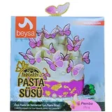 Gold Kelebek Pasta Süsü Pembe 126'lı - Görsel 2