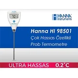 Hanna HI98501 Çok Hassas Problu Termometre, 0,2C - Görsel 3