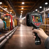HIKMICRO AI56L Akustik Ses Görüntüleme Kamerası, Gaz Sızıntı Kamerası - Görsel 2