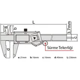 İnsize 1108-150 Dijital Kumpas, 150 mm - Görsel 3