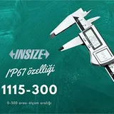 İnsize 1115-300 Su Geçirmez Dijital Kumpas IP67, 0-300 mm - Görsel 2