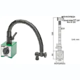 İnsize 6207-80A Bükülebilir Kollu Manyetik Stand - Görsel 2