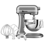 Kitchenaid 5KSM55SXXECU Heavy Duty Stand Mikser, 5,2 Litre, Counter Silver - Görsel 2