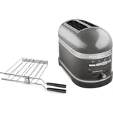 Kitchenaid Artisan 2 Dilim Ekmek Kızartma Makinesi, Medallion Silver, 5KMT2204EMS - Görsel 2