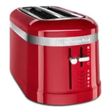 Kitchenaid Design 4 Dilim, Uzun Yuvalı Ekmek Kızartma Makinesi, 5KMT5115, Kırmızı - Görsel 3