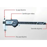 Loyka 5110-150 Dijital Kumpas, 150 mm, IP54 Korumalı - Görsel 2