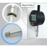 Loyka 5310-10 Dijital Komparatör Saati, 0-10 mm - Görsel 2