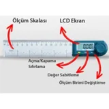 Loyka 5522-200 Dijital Açı Ölçer - Görsel 2