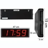Loyka STN-104 Işıklı Termometre Saat - Görsel 2