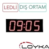 Loyka STN-154 Saat, Nem, Derece, 15 cm Yazı Yüksekliği - Görsel 3