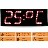 Loyka STN-304 Saat, Nem, Derece, 30 cm Yazı yüksekliği - Görsel 2