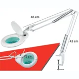 Loyka Tello Led Işıklı Masa Bağlantılı Büyüteç, 5x - Görsel 2