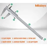 Mitutoyo 530-114 Mekanik Kumpas, 0-200 mm - Görsel 3