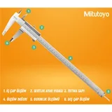 Mitutoyo 530-115 Mekanik Kumpas, 0-300 mm - Görsel 3