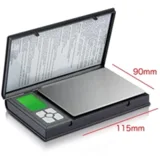 Notebook Kapaklı Cep Terazisi 0.01gr / 500gr - Görsel 3