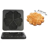 Omake WFL21 E12 Manuel Zamanlayıcılı Tekli Waffle Makinesi, Çiçek Model, Kalıp Çapı 22 Cm, Elektrikli - Görsel 2