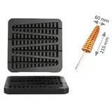 Omake WFL21 E12 Manuel Zamanlayıcılı Tekli Waffle Makinesi, Çubuk Model, Kalıp Çapı 6x21,5 Cm, Elektrikli - Görsel 2
