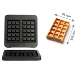 Omake WFL21 E12 Manuel Zamanlayıcılı Tekli Waffle Makinesi, Kare Model, Kalıp Çapı 9,5x15,5 Cm, Elektrikli - Görsel 2