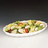Zicco Oval Teşhir Tabağı, Polikarbon, 41,5x29,5x5,5 cm, Şeffaf - Görsel 2