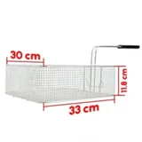 Öztiryakiler Fritöz Sepeti, 900 Seri, 33x30x11.8 cm, Yeni Seri, Büyük - Görsel 2