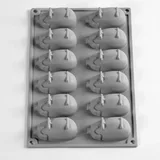 Pavoni GG055S Patlıcan Silikon Kalıp, 30x17,5 cm - Görsel 2