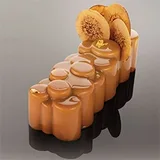 Pavoni Ke045 Coin Silikon Kalıp, 25x8 cm - Görsel 2
