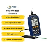 PCE MFM 3500 Gaussmetre, 30.000 Gauss, Geniş Ölçüm Aralığı - Görsel 3