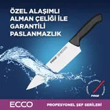 Pirge Ecco Şef Bıçağı, 19 cm, Kırmızı - Görsel 3