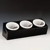 Zicco Polikarbon Çatal Kaşık Standı, 3 Gözlü, 48x18x18 cm - Görsel 2