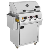 Remta R134 Bahçe Tipi Barbekü, Döküm, LPG'li, 53x100x109,5 cm - Görsel 2