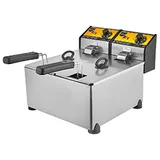 Remta R92 Elektrikli Fritöz, Çiftli, Kapaklı, 3+3 Litre Kapasiteli, 13x21x12 cm Sepet Ölçülü - Görsel 2
