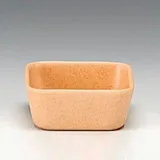 Zicco Renkli Bambu Çerezlik, Köşeli, 7,5x7,5 cm, Beyaz - Görsel 2