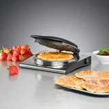 Rommelsbacher Tek Gözlü Waffle Makinesi, Yonca Desenli, 180 mm Waffle Çapı - Görsel 2