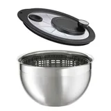 Rösle Salata Kurutucu, Cam Kapaklı, 24 cm - Görsel 2