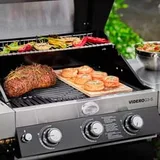Rösle Videro G3-S Vario Gazlı Barbekü İstasyonu - Siyah - Görsel 3