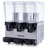 Samixir 60.SSMI Klasik Triple Soğuk İçecek Dispenseri, 20+20+20 Lt, 2 Fıskiyeli ve 1 Karıştırıcılı, Inox - Görsel 2
