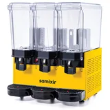 Samixir 60.SSMY Klasik Triple Soğuk İçecek Dispenseri, 20+20+20 lt, 2 Fıskiyeli ve 1 Karıştırıcılı, Sarı - Görsel 2