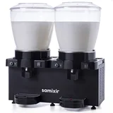 Samixir MM44 Panoramik Twin Soğuk İçecek Dispenseri, 22+22 Lt, Çift Karıştırıcılı, Siyah - Görsel 2
