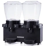 Samixir MM44 Panoramik Twin Soğuk İçecek Dispenseri, 22+22 Lt, Çift Karıştırıcılı, Siyah - Görsel 3