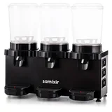 Samixir MMM30 AB, Analog, Panoromik Triple Soğuk İçecek Dispenseri, 10+10+10 Lt, Karıştırıcılı, Siyah - Görsel 2