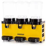 Samixir MMM30 AY, Analog, Panoromik Triple Soğuk İçecek Dispenseri, 10+10+10 Lt, Karıştırıcılı, Sarı - Görsel 2