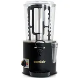 Samixir SC10 Panoramik Sıcak Çikolata ve Salep Makinesi, 10 Lt, Karıştırıcılı, Siyah - Görsel 3