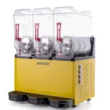 Samixir SLUSH36 Slush Triple Buzlu ve Soğuk İçecek Dispenseri, 12+12+12 Lt, Sarı - Görsel 2