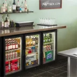 Senox 3 Kapılı Bar Altı Şişe Soğutucu , 135x50,5x85 cm - Görsel 2