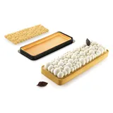 Silikomart Kabarcık Desenli Tart Kalıbı – 265×105 mm - Görsel 2