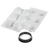 Silikomart Kit Tarte Ring Montblanc Silikon Kalıp - Görsel 2